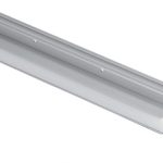 CONF. 10 PZ CANALINA IN ALLUMINIO PER FISSAGGIO LED A PAVIMENTO MISURE 16X42X2400 MM
