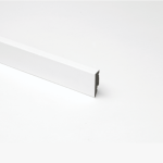 CONF. 10 PZ BATTISCOPA RETTANGOLARE PVC FINITURA ROVERE PATAGONIA