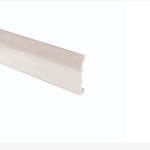 CONF. 10 PZ BATTISCOPA PASSACAVO MULTIFUNZIONE PVC FINITURA BIANCO VERNICIABILE MISURE 70X10X2500 MM