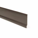 CONF. 20 PZ BATTISCOPA CON PIEDE PVC FINITURA NERO