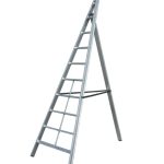 Scala Triangolare In Alluminio Per Agricoltura Altezza 294 cm