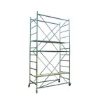 Trabattello In Acciaio Luna 76X165X37OH cm