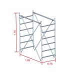 Alzata Trabattello Luna 170 cm