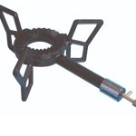 FORNELLONE A GAS GPL CON TRE PIEDI CM. 35 X 18