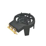 FORNELLONE A GAS 4 PIEDI CON 3 RUBINETTI CM.38X19