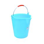 5 PZ- SECCHIO COMUNE IN POLITENE CON BECCO LITRI 9