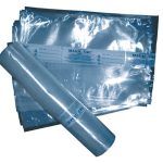 50 BUSTE SOTTOVUOTO PRETAGLIATE E A ROTOLI MISURE 20 X 30 CM