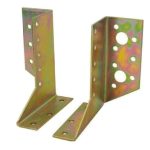 SUPPORTO PER TRAVE IN LEGNO LAMELLARE IN ACCIAIO TROPICALIZZATO 44X140 MM