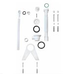 Kit Sifone E Piletta Per Scarico Per Vaschetta Pilozzo