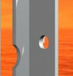 Paletto Recinzioni A "T" In Ferro Zincato A Caldo-Sezione mm30x30x3,00- Altezza 175 cm