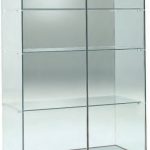 Vetrina Media L93xP46xH140 cm Cristalli Temperati Ante Battenti made in Italy