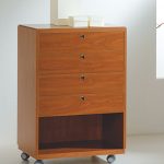 Banco Vendita con 4 Cassetti LL 62X40X90cm OF690B Colore Wengè