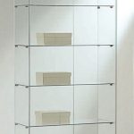 Vetrina Cristalli Temperati 80x40xh181cm LL OF818LE Made in Italy