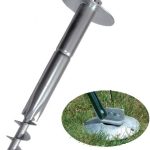 Supporto Zincato Per Ancoraggio Saetta Per Palo A T (Compreso Adattatore)