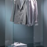 Vetrina Alta con Luci L93xP46xH188 cm cm Cristalli Temperati OF131SA