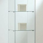 Vetrina Cristalli Temperati 40X40X181cm LL OF418LE Made in Italy