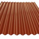 LAMIERA ONDULATA ECOLINA ROSSO SIENA - mt 1,1x2 - PER COPERTURA PERGOLA GAZEBO TETTOIE