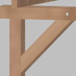 Set 1 Pezzo Controventature 90x90x600 mm Per Pergole- Gazebo