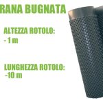Membrana Bugnata Impermeabilizzante In Polietilene Ad Alta Densità H 1x10 M - Italfrom