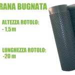Membrana Bugnata Impermeabilizzante In Polietilene Ad Alta Densità H 1,5x20 M - Italfrom