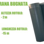 Membrana Bugnata Impermeabilizzante In Polietilene Ad Alta Densità H 2x15 M - Italfrom
