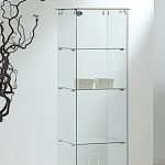 Vetrina Cristalli Temperati 40x40x140cm LL OF414E Made in Italy