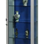 Vetrinetta di Sicurezza Blindata Corazzata a Piani Fondo Chiuso H 180 cm x 70 x 45 cm