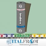 Membrana Impermeabilizzante Bituminosa Monoflux Poliestere - Sp. 4 mm - Italfrom