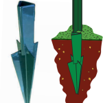 Vitpost Supporto Per La Posa A Secco Dei Paletti T 30