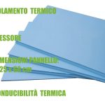 Pannello in XPS 'Polistirene Estruso Sinterizzato' per Isolamento Termico -125x60x4 cm (Pacco da 5)