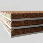 Pannello Accoppiato Cartongesso e Sughero Naturale per Isolamento Termico/Acustico- Spessore 32,5 mm - 120 X 50 cm - Italfrom