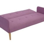 Divano Sofà Bed 173x85x83 cm Con Braccioli Letto 2 Piazze Italfrom Colore Viola