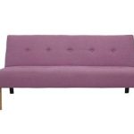 Divano Sofà Bed 165x85x83 cm Senza Braccioli Letto 2 Piazze Italfrom Colore Viola