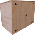 Casetta Da Giardino Eden 2012 In Legno Massello Non Trattato - cm 200x120cm - Italfrom 428