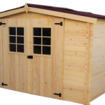 Casetta Da Giardino Alpina 3019 In Legno Massello Non Trattato - cm 300x185cm - Italfrom 431