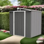 Casetta in metallo,  1,7 x 1,5 m, 2,50 m²