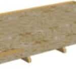 pavimento per AL / CH 3019 : travetti trattati per immersione,  classe II,  sezione 70 x 40 mm, spessore OSB 12 mm,  zoccoli. 3,0 x 1,85 m