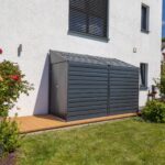 Casetta doppia, in metallo, apertura laterale, tetto monofalda ARROW YARDSAVER -  1,20 x 2,90 m, 3,50 m²