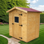 casetta a pannelli 16 mm, con pavimento1,60 x 1,20 m