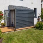 Casetta in metallo, apertura laterale,  tetto monofalda ARROW YARDSAVER -  1,20 x 2,00 m, 2,40 m²