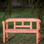 Panca da giardino in abete 125 x 43 x 80 cm