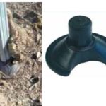 CONF. 100 pz -BASETTE PER PALO VIGNETO