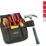 6 Pz- Tasca Portautensili  Da Cintura In Tessuto PLANO Technics 533TB