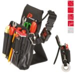 12 Pz- Tasca Portautensili  Da Cintura In Tessuto PLANO Technics 548NT