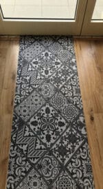 Passatoia Tappeto SOTTOLAVELLO PER CUCINA, CASA  A FANTASIA GRIGIO H 0.5 Metri - immagine 2