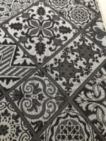 Passatoia Tappeto SOTTOLAVELLO PER CUCINA, CASA  A FANTASIA GRIGIO H 0.5 Metri - immagine 3