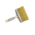 12 Pz - PENNELLESSA  MISTA ANTIGOCCIA BIONDA MANICO IN LEGNO