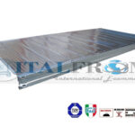 Ripiano completo lunghezza  120 x  Profondità 50 cm per scaffalature metalliche industriali - PORTATA RIPIANO 205 Kg