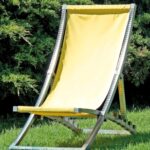 SEDIA A SDRAIO CURVATA CURVATINA IN ACCIAIO INOX