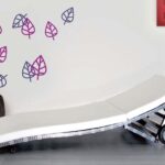 CHAISE LONGUE ONDA  IN ACCIAIO INOX